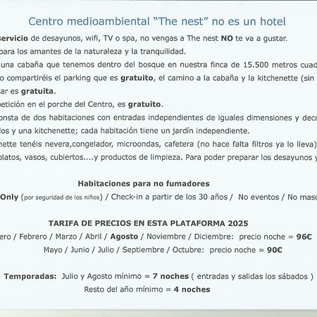 El Plano Centro Medioambiental The Nest - Adults Only旅馆 外观 照片